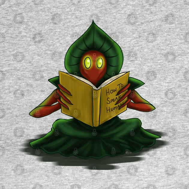 Cryptid Book Club - Flatwoods Monster by ruthimagination